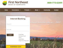 Tablet Screenshot of fnb-ne.com